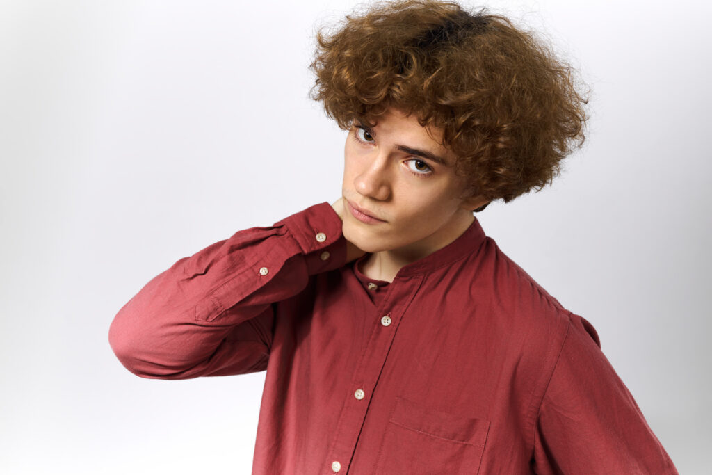 curly hair