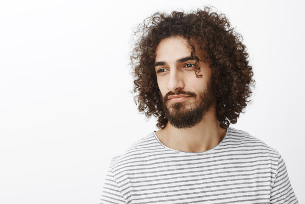 curly hair